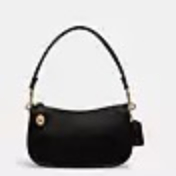 COACH CROSSBODY SWINGER BAG BLACK NWT PERFECT GIFT! - Picture 9 of 16
